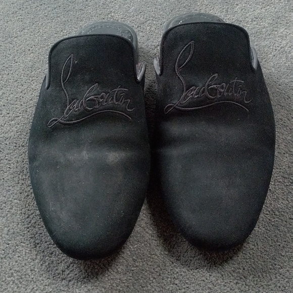 CHRISTIAN LOUBOUTIN Coolito Slippers In Suede - Picture 4 of 6